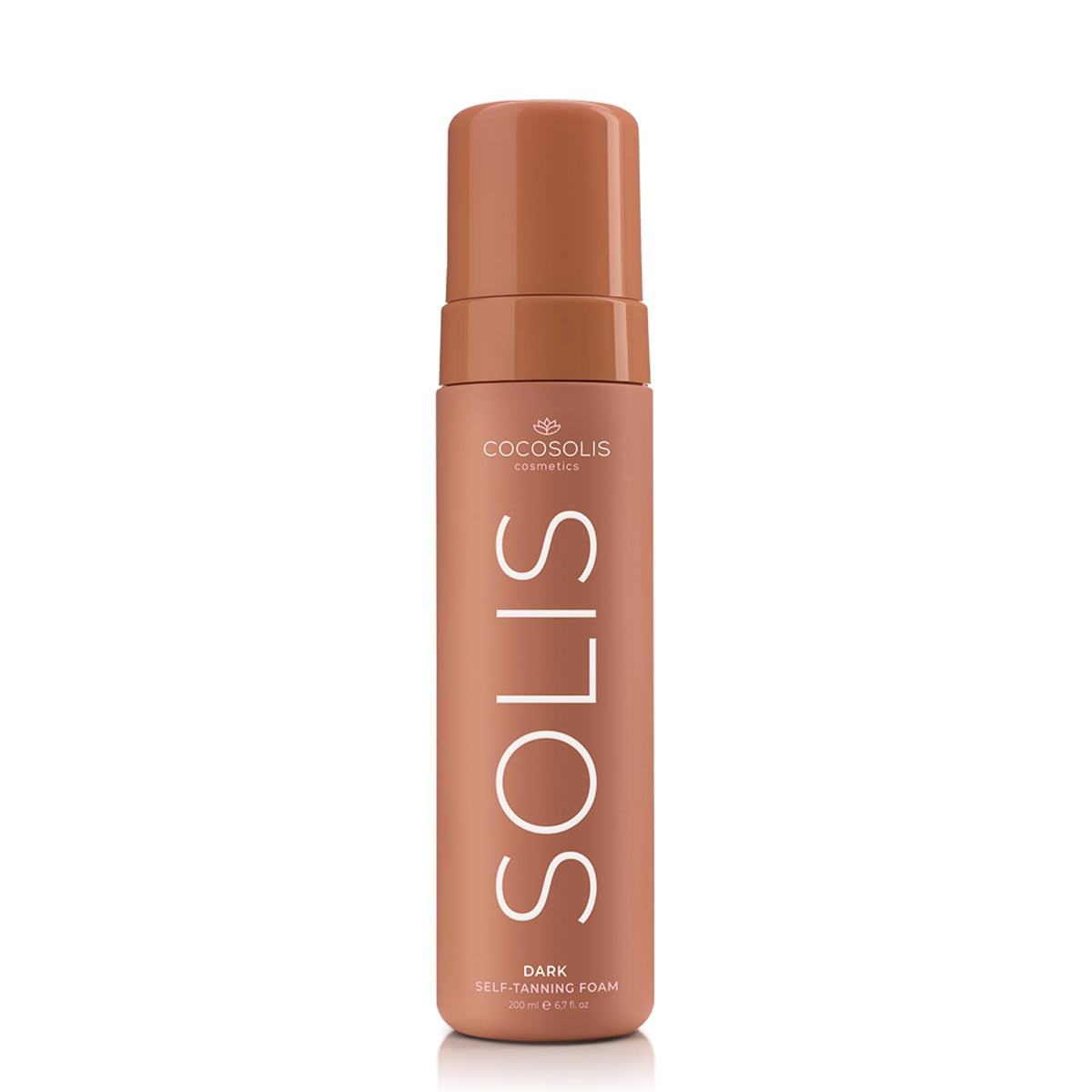 COCOSOLIS - SOLIS | Dark Self Tanner | Self Tan For Face & Body | Tanning Mousse For a Rich, Natural and long-lasting tan | Organic Self Tanner - Plant-Based DHA (200 ml)