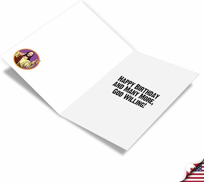 NobleWorks Hilarious 55th Milestone Birthday Greeting Card with 5 x 7 Inch Envelope (1 Card) See You Soon - 55 C10009MBG