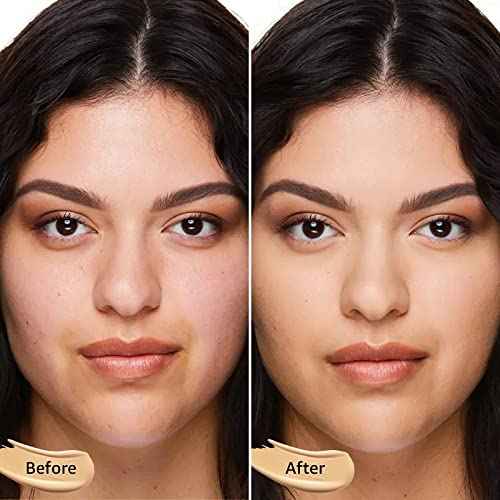 Mushroom Head Air Cushion CC Cream Strong Concealer, Moisturizing BB Cream Makeup Base Primer Even Skin Tone for All Skin Types, Face Makeup Cushion Foundation Long Lasting (Buff Beige)