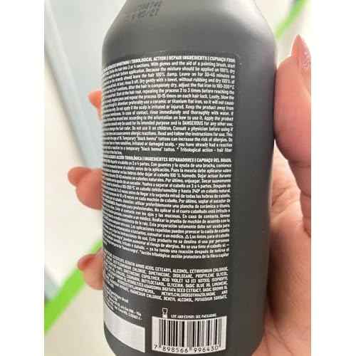 ECOSMETICS 250ML Brazilian Keratin Treatment Organic Blowout Complex | Nanoplastia | Straightening & Smoothing System | Volume Reducer | Queratina Brasile?a Keratina Para Alisar el Pelo