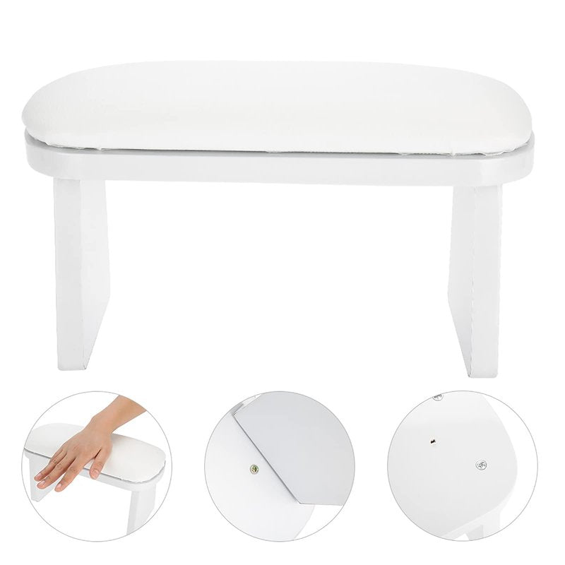 Denash Manicure Hand Rest Cushion, Professional Nail Technician Hand Pillow with Removable Cover, Nail Art Arm Rest Pillow for Nail Salon, Home Manicure and Hand Care