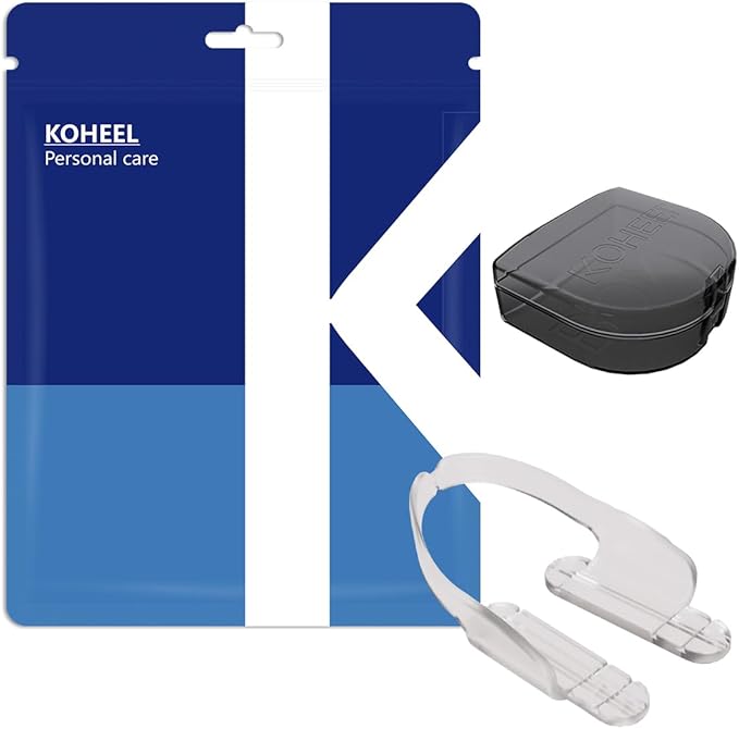 KOHEEL Adjustable Mouth Guard for Teeth Grinding and Clenching, Comfort-Fit Night Guard, One Size Fits All, Stop Bruxism Dental Guard (12 Count)