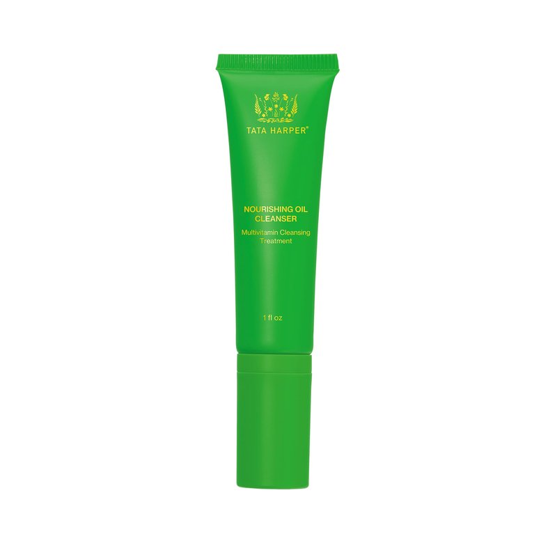 Tata Harper Nourishing Oil Cleanser, Gentle Makeup Removing Cleanser, Cleansing Oil, Natural Skincare, Mini Travel Size, 30ml