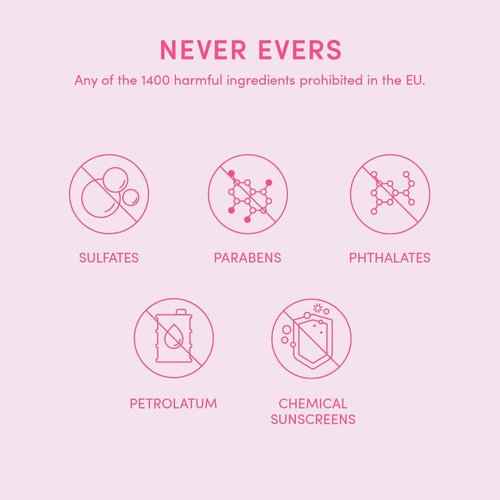 Evereden Daily Routine Set & Non-Toxic Lip Gloss: Clean & Vegan Skin Care for Kids - Nourishing Tween Skincare with Multi-Vitamin Face Wash, Face Cream, SPF 30 Sunscreen & Tinted Lip Gloss
