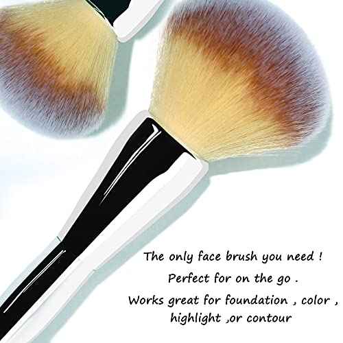 Foundation Brush,Daubigny Large Powder Brush Flat Arched Premium Durable Kabuki Makeup Brush Perfect For Blending Liquid,Cream and Flawless Powder,Buffing, Blending,Concealer ¡¦