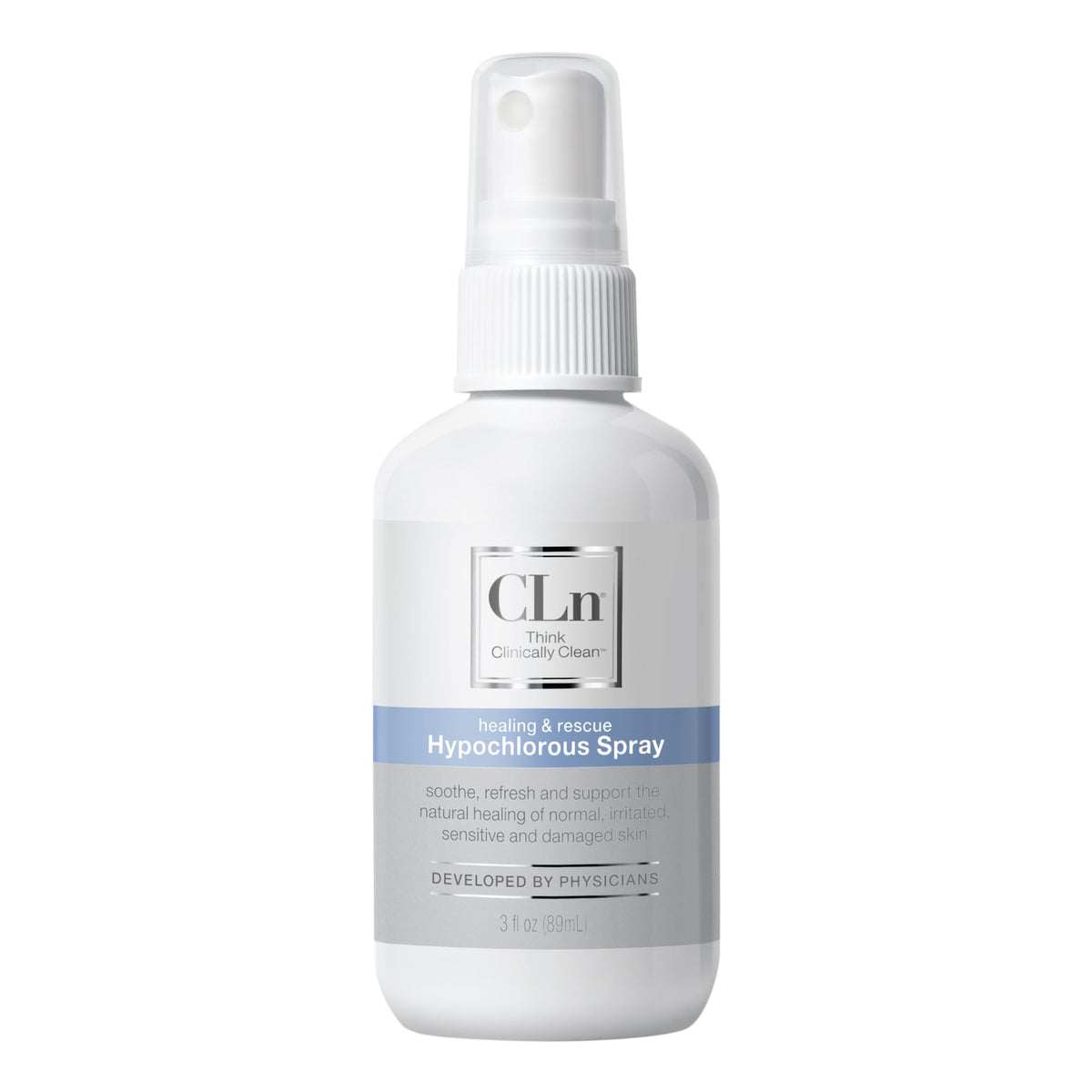 CLn® Hypochlorous Spray - Daily Cleansing Spray to Manage Minor Skin Cuts and Lacerations Without Alcohol, Antibiotics, Steroids or Fragrance, 3 fl. oz.