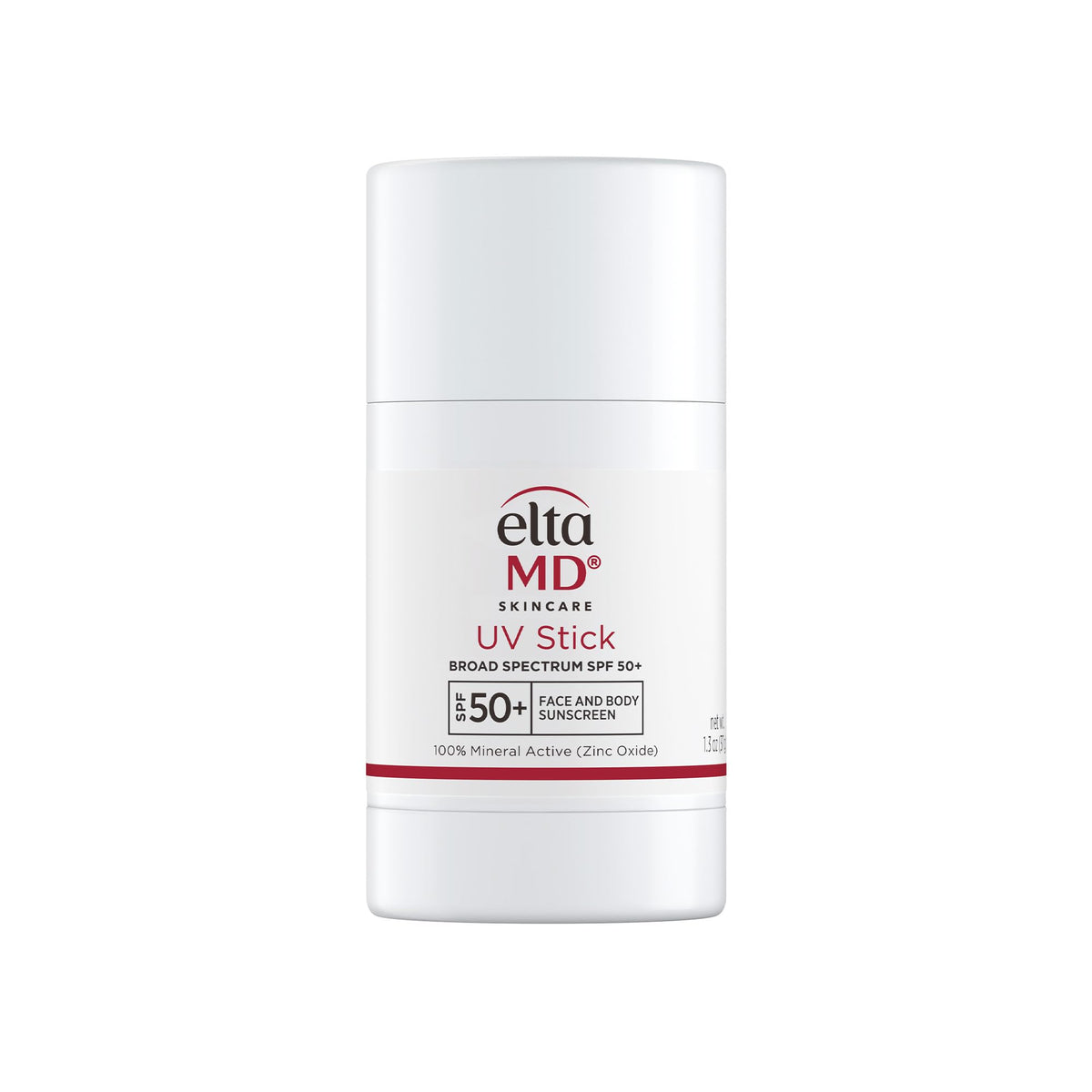 EltaMD UV Stick Sunscreen for Face and Body, Mineral SPF 50+ Face Stick Sunscreen with Zinc Oxide For Kids and Adults, Sensitive Skin, 1.3 oz
