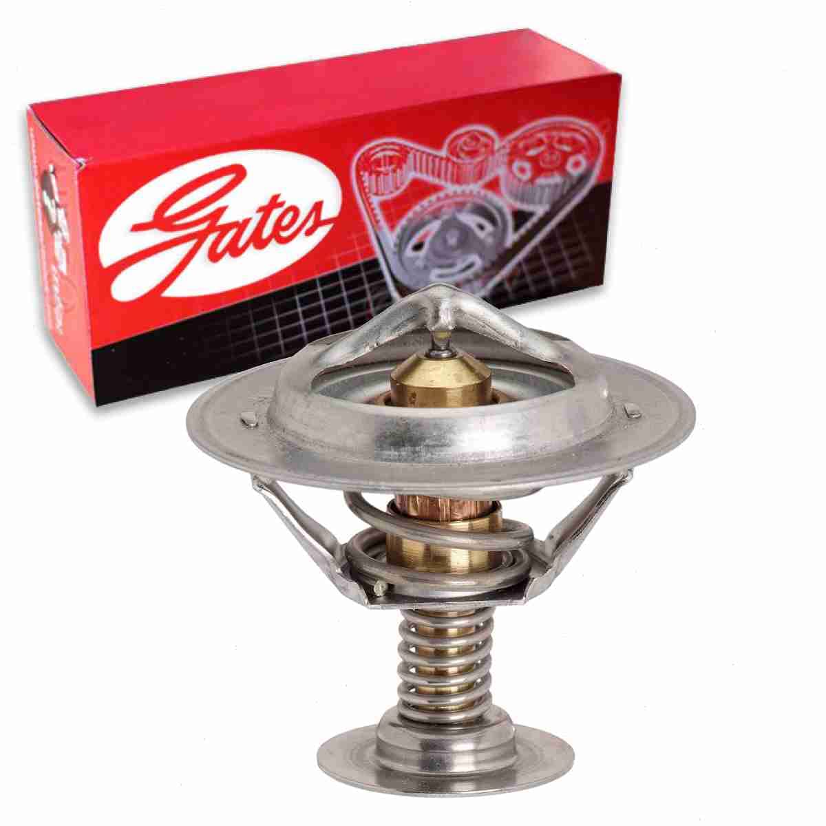 Gates Engine Coolant Thermostat compatible with Ford F-250 Super Duty 7.3L V8 1999-2003