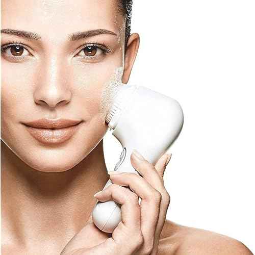 Brush Head Replacements Compatible with Clarisonic Mia 1, Mia 2, Mia Fit, Alpha Fit, Smart Profile Uplift and Alpha Fit, Deep Pore Facial 2 Pack(Deep Pore)