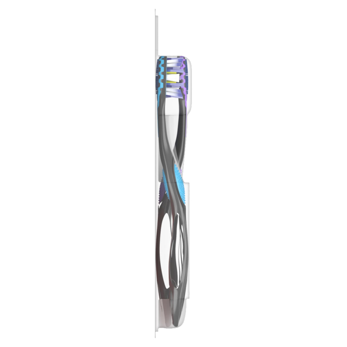 Colgate 360 Advanced Clean Adult Soft Toothbrush Pack, 6 Soft Bristled Toothbrushes with Cheek and Tongue Cleaner, Helps Clean Your Teeth, Tongue, Cheeks, and Gums, 6 Pack