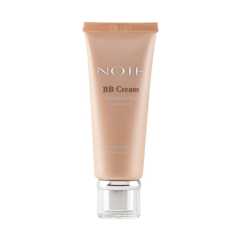 Note Cosmetique BB Cream SPF 15 - Tinted Moisturizer Face Cream with Vitamin E - Hydrating Foundation Makeup - 100 Porcelain - 1 oz