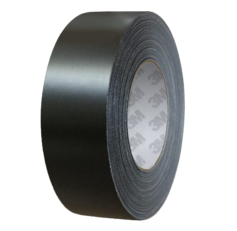 VViViD 3M 1080 Black Matte Vinyl Detailing Wrap Pinstriping Tape 20ft Roll (2 Inch x 20ft roll)