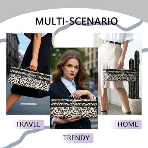Double-Layer Carrying Case Apply to Revlon One-Step Hair Dryer, Travel Bag for Hair Volumizer/Styler,Water Resistant Storage Organizer Box,Compatible with FlexStyle Attachment (Bag Only)