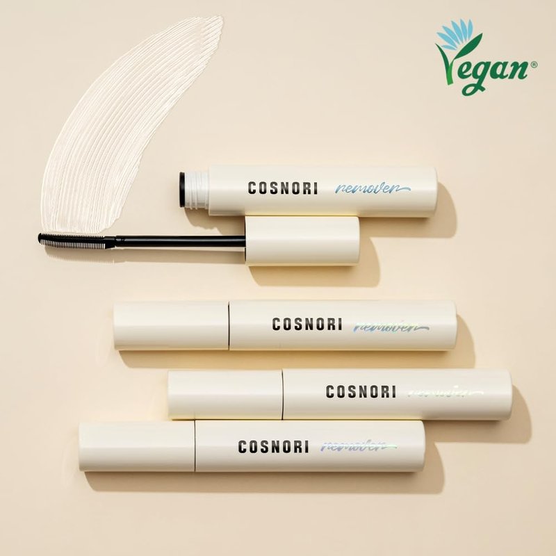 COSNORI Long Active Mascara Remover - Vegan, Mild-cleansing, Multi-remover, Waterproof mascara cleanser, Korean Skincare 0.32 fl.oz (9g)