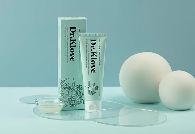 Dr. Klove Clove Natural Toothpaste (Gum Protection) – Fluoride-Free, Fragrance-Free, Natural Clove Oil, Safe for Pregnancy, Single & Gift Set Option (1)