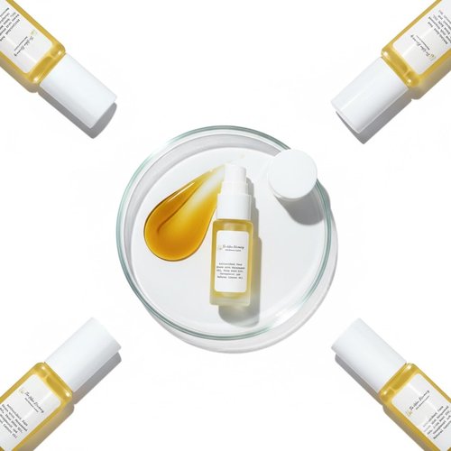 The Italian Pharmacy Healthy Radiance Vitamin E Face Serum with Grapeseed Oil - Nourishing & Brightening Formula
