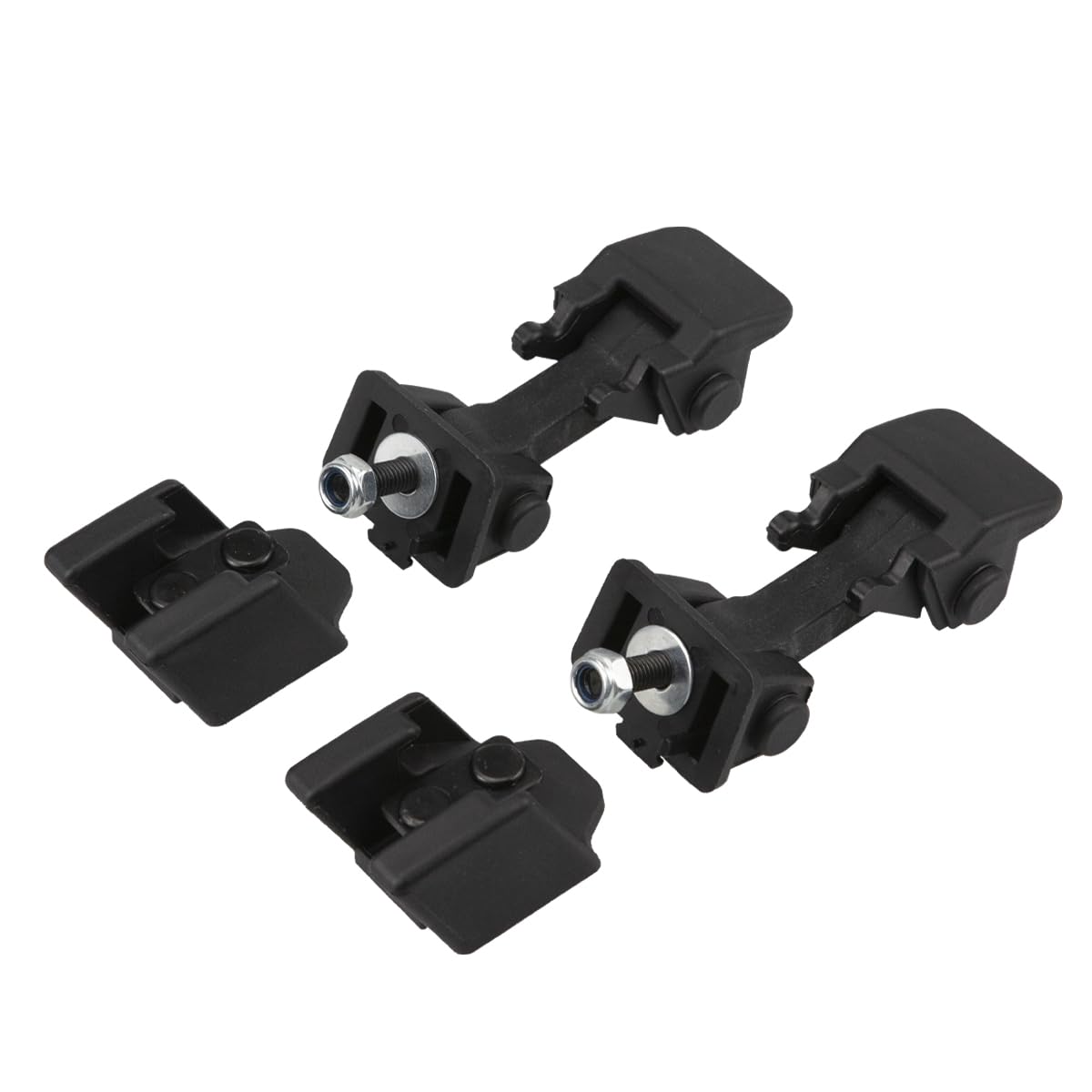 Rlb-Hilon Hood Latch Compatible With Jeep Wrangler Tj 1997 1998 1999 2000 2001 2002 2003 2004 2005 2006 Year, 1 Pair Hood Latche