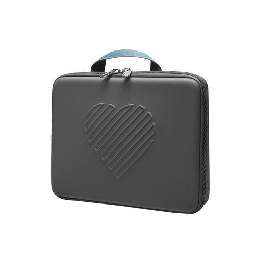 RIKI SKINNY Vanity Mirror Carry Case (Large) | multifunctional makeup bag, light weight and portable, protect the makeup mirror from shattering Grey