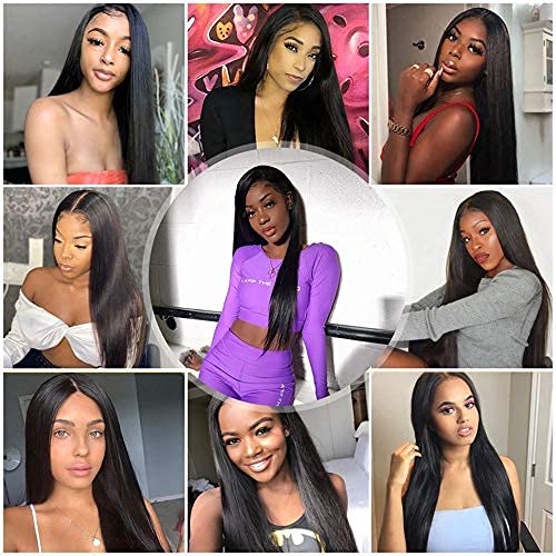 Mariska Lace Front Wigs Human Hair Straight 4x4 Closure wigs for Black Women 150% Density (22INCH)