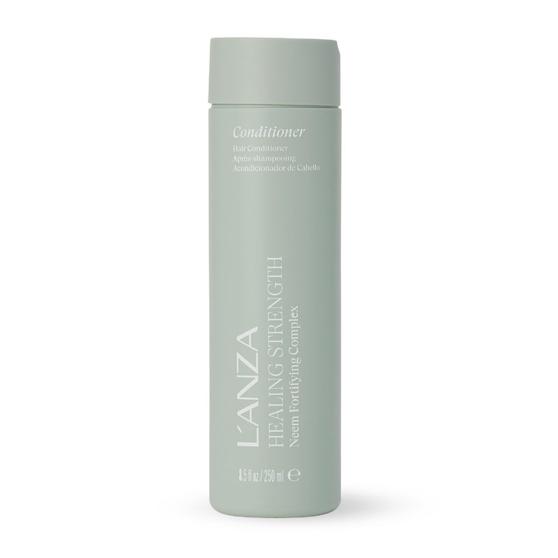 L’ANZA Healing Strength Manuka Honey Conditioner - Strengthens, Protects and Restores Weak, Fragile, and Aged Hair, Rich with Keratin Protein, Healing Oils, and Vitamin C (8.5 Fl Oz)