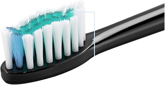 Black Toothbrush Heads,Compatible for Philips Sonicare Electric 8000pcs(1000packs) Soft Bristle