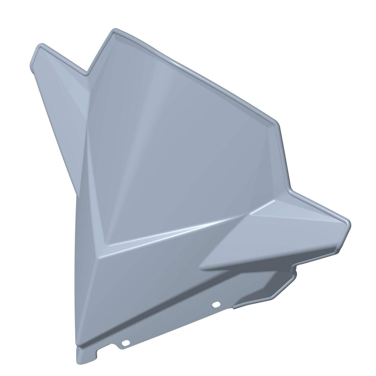 Polaris Snowmobile Mid Windshield, Smoke, Genuine OEM Part 5451213, Qty 1