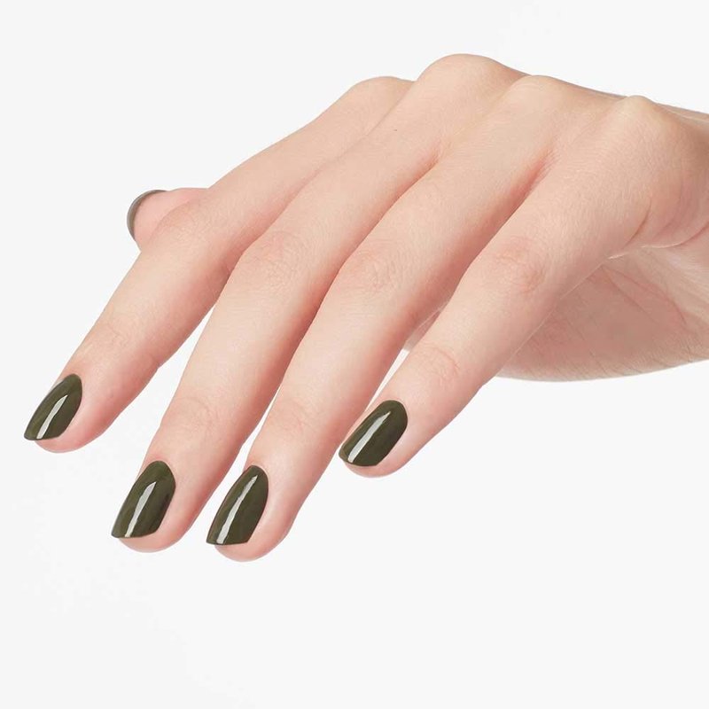 OPI GelColor, Suzi - The First Lady of Nails, Green Gel Nail Polish, Washington DC Collection, 0.5 fl oz