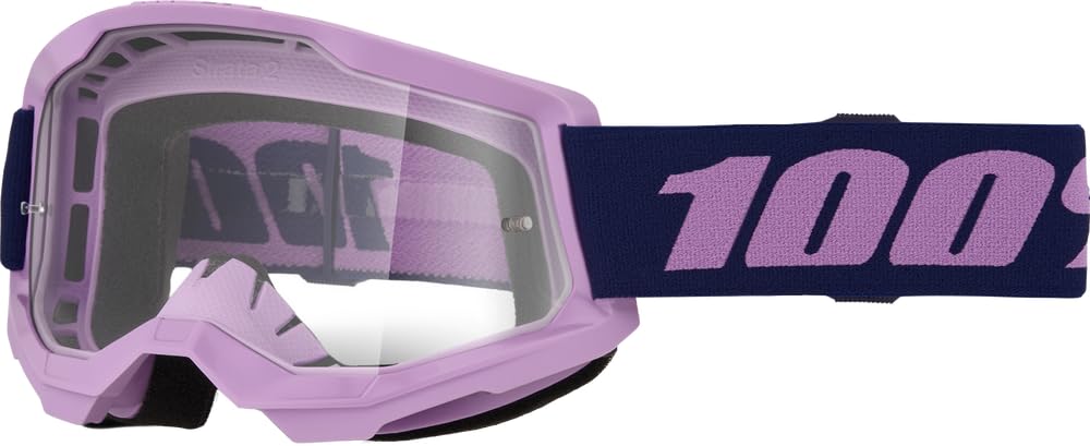 100% STRATA 2 Goggle Purple - Clear Lens