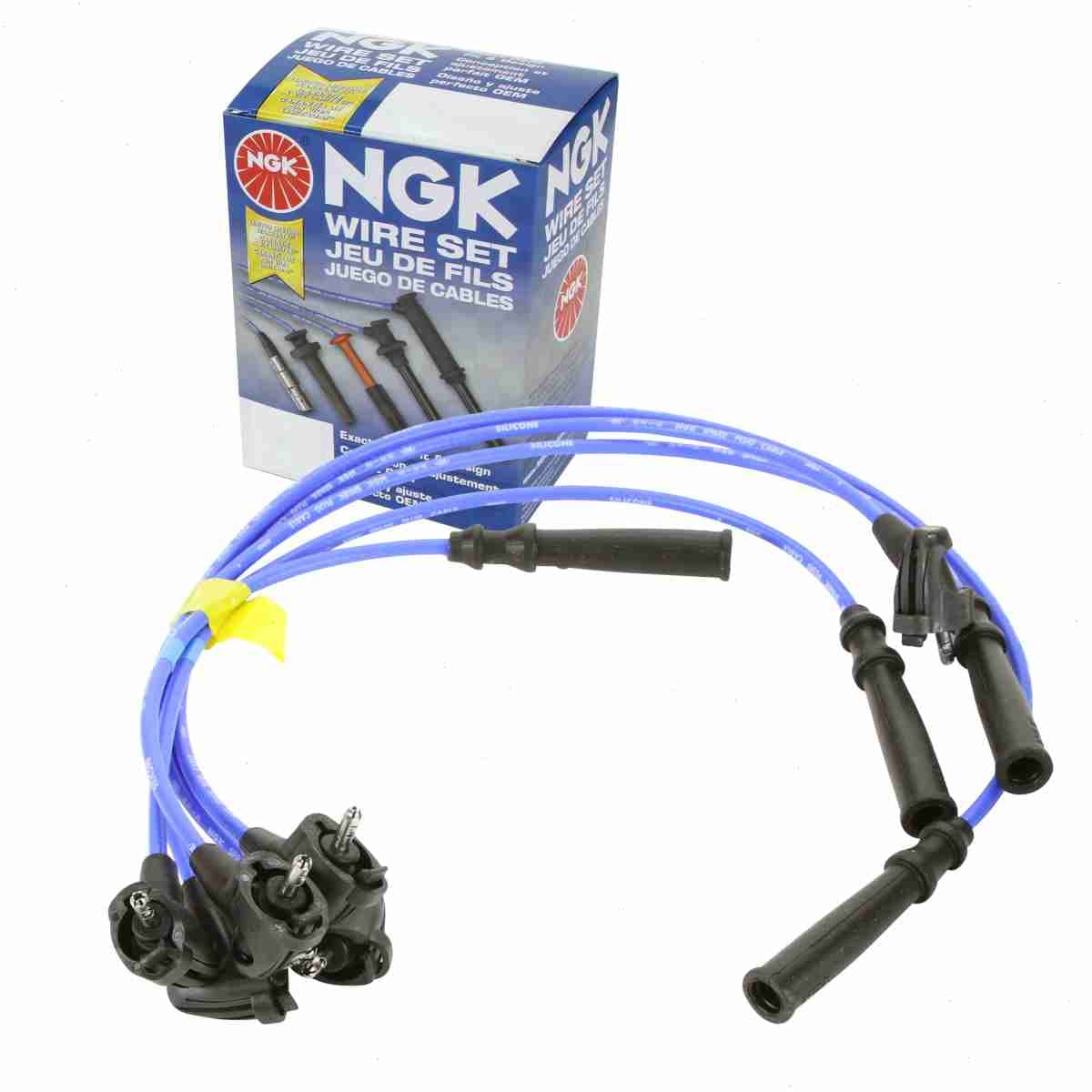 NGK Spark Plug Wire Set compatible with Toyota Pickup 2.4L L4 1993-1995