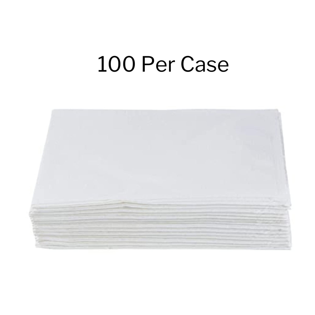McKesson Disposable Pillow Case Covers [400 Count] Bulk Pillowcase, Single-Use for Medical Hospital Travel, Standard Size, White, 21 in x 30 in