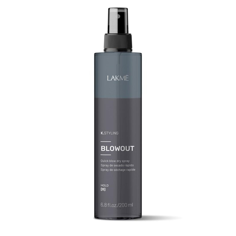 Lakmé K.Styling Blowout Blow Dry Spray, Dry Heat Protectant Spray for Hair, Frizz Control, 6.8 Fl Oz