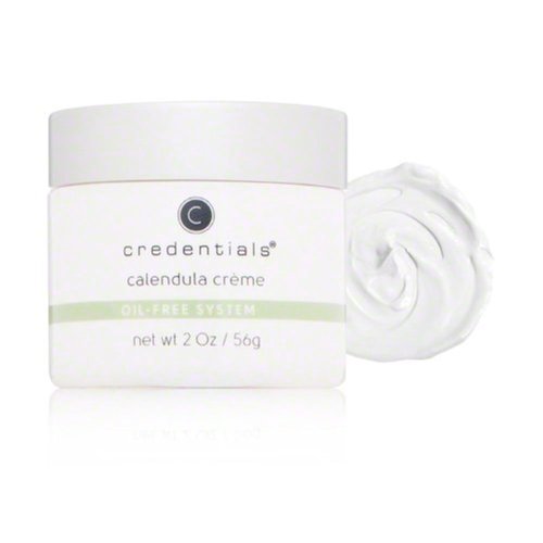 Credentials Calendula Crème – Lightweight & Soothing Moisturizer for Oily & Acne-Prone Skin, Brightens & Balances with Bergamot, Lemon Bioflavonoids & Antioxidant-Rich Botanicals