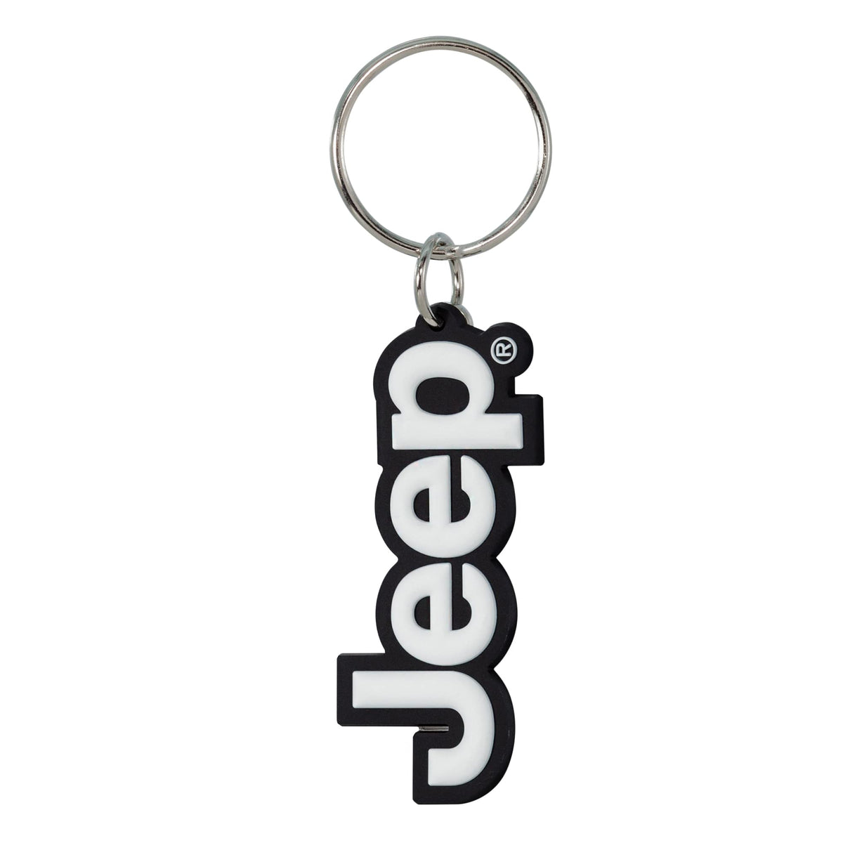 Plasticolor 004474R01 Rubber Key Chain Compatible With Jeep