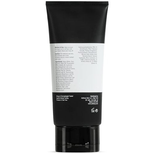 Anthony Shaving Cream Mens Sensitive Skin: Squalane, Eucalyptus, Spearmint and Rosemary Extracts, Help Soothe, Refresh, Cool, and Condition Your Skin for Shave 6 Fl Oz 3 Pack