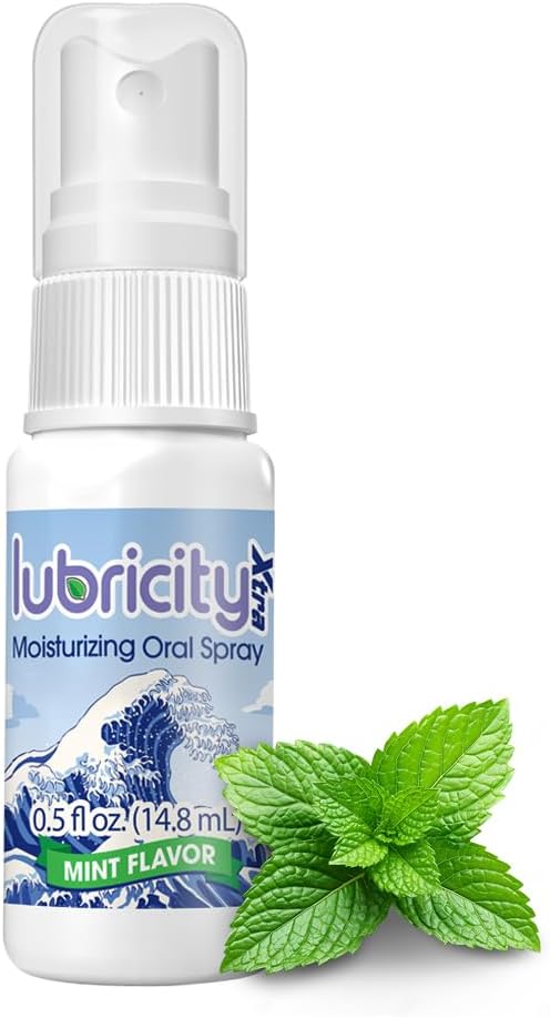 Dry Mouth Spray - Advanced Formula - Hyaluronic Acid and Xylitol, Saliva Substitute Dry Mouth Oral Spray, The Most Satisfactory Solution in Dry Mouth Products (0.5 Fl. Oz., Mint)