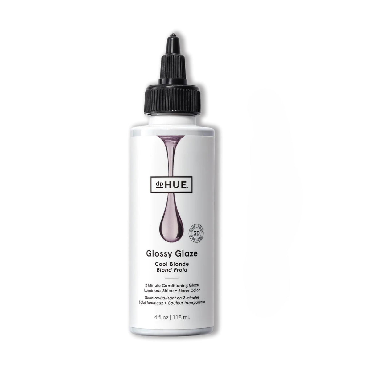 dpHUE Glossy Glaze, Cool Blonde - In-Shower Liquid Hair Gloss for Luminous Shine & Sheer Color - Paraben, SLS & SLES Sulfate Free - Leaping Bunny Certified