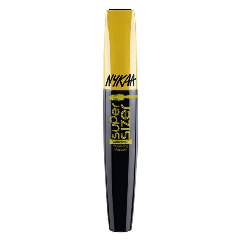 Nykaa Cosmetics Lash Talk Super Sizer Volumizing Mascara, 0.28 oz - Waterproof, Smudge-Proof, No Clumping - Wand Coats Lashes from Root to Tip, Vegan