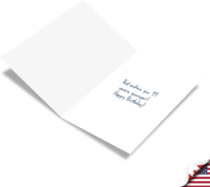 NobleWorks - 70th Birthday Card Funny - 70 Year Old Humor Notecard, Milestone Birthdays Celebration - In Celsius 70 C9350MBG