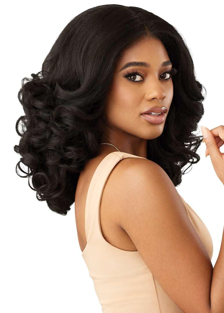 Outre Melted Hairline - Kinky Soft Edges - Kinky Soft 2 (OFF BLACK 1B)