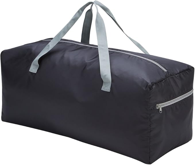 iFARADAY Foldable Duffel Bag 30" / 75L Lightweight with Water Rresistant for Travel-Black