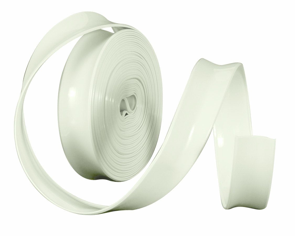 AP Products 25302 Vinyl Trim Insert 1 x 1000, White