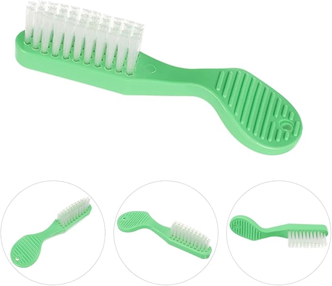 20Pcs Prison Toothbrush Set Small Soft Bristle Mini Thumb Handle Toothbrushes for Braces Oral Care Travel Use