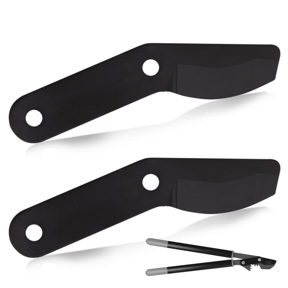IMPRESA Lopper Replacement Blades - 2 Pack, Compatible with Fiskars PowerGear 25"/31" & PowerGear 2 27"/32" - Bypass Lopper Blades - PTFE-Coated for Gardening Tools - Ambidextrous with Storage Bag