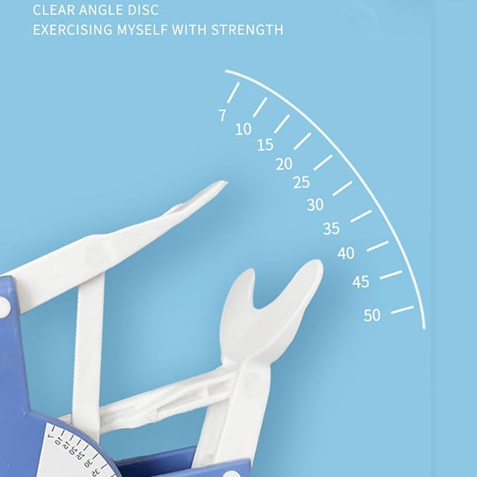 Flaring Mouth Opener, Silicone Mouth Exerciser, Dental Cheek Retractor, 7-50mm Adjustable Opening Distance, with Clear Angle Plate, for Oral Care, Postoperative Rehabilitation