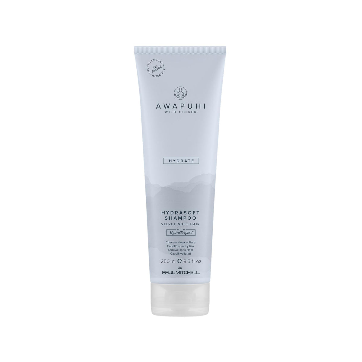Awapuhi Wild Ginger by Paul Mitchell HydraSoft Shampoo, For Velvety Soft Hair, Ideal For All Hair Types, Especially Dry + Frizzy Hair, 8.5 fl. oz