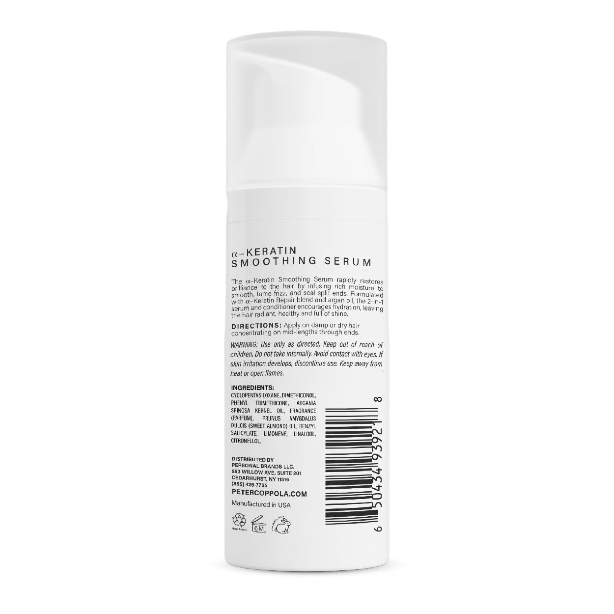 PETER COPPOLA a-Keratin Smoothing Serum