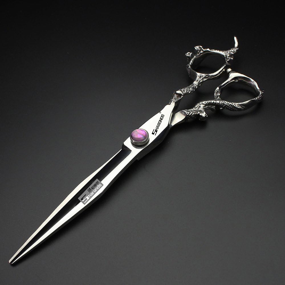 6/7/9 inch Professional Hair Cutting Thinning Scissors Barber Shears Hairdressing Salon Set (7 inch flat)