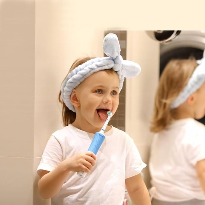 Kids Replacement Heads Compatible with Braun Oral B Electric Toothbrush, Extra Soft Replacement Toothbrush Heads for Gentle Care, Ages 3+ to 12, 8 Count