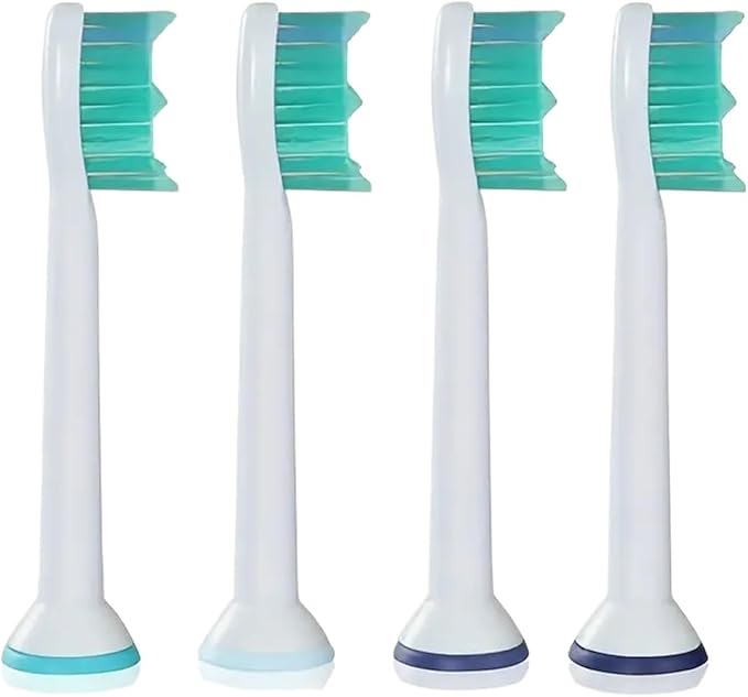 4pcs，Compatible for Electric Toothbrush Replacement Heads Soft Bristles Tooth Brush(4pcs)