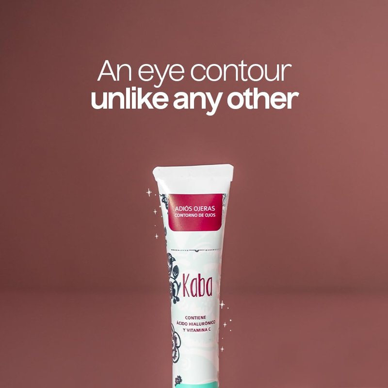 D'Luchi Kaba Under Eye Cream Dark Circles and Puffiness, Anti Aging, Reduces Lines, Rejuvenates & Hydrates, Gentle And Non-irritating, All Skin Types - 0.5 Oz